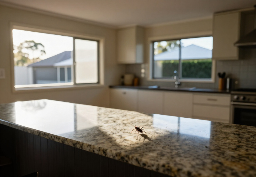 Clear roof void in Como after spider control
